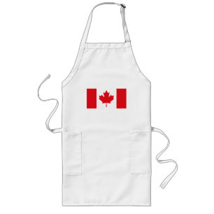 Canada Flag Apron Lang Schort
