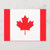 Canada Flag Briefkaart - Canadian Souvenir Mailer (Voorkant)