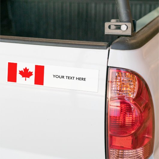 CANADA FLAG Bumpersticker (Op Truck)