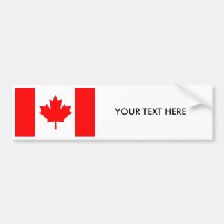 CANADA FLAG Bumpersticker
