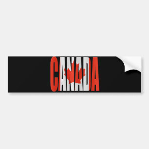 Canada + Flag Bumpersticker