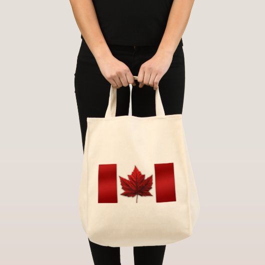 Canada Flag Canvas tas Environmental Canada Canvas (Voorkant (product))