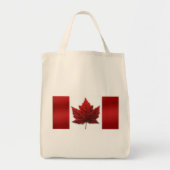 Canada Flag Canvas tas Environmental Canada Canvas (Voorkant)