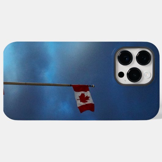 CANADA FLAG Case-Mate iPhone CASE (Achterkant (horizontaal))