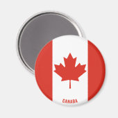 Canada Flag Charming Patriotic Magnet (Voorkant / Achterkant)