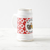 CANADA FLAG Cheers! sociabel! Gepersonaliseerd Car Bierpul (Voorkant links)