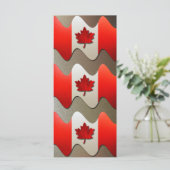 Canada Flag-Chrome door Shirley Taylor (Staand voorkant)