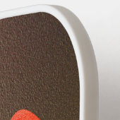 Canada Flag-Chrome door Shirley Taylor Pickleball Paddle (Links Detail)