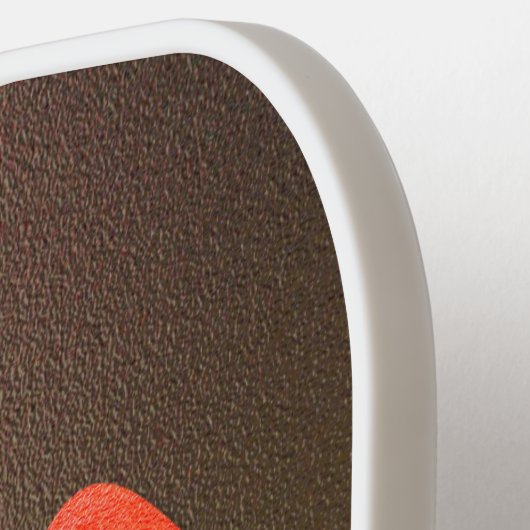 Canada Flag-Chrome door Shirley Taylor Pickleball Paddle (Links Detail)