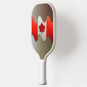 Canada Flag-Chrome door Shirley Taylor Pickleball Paddle (Links)