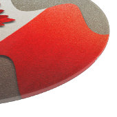 Canada Flag-Chrome door Shirley Taylor Snijplank (Hoek)