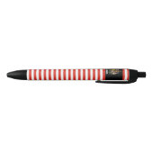 Canada Flag Cute Patriotic Zwarte Inkt Pen (Bodem)