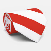 Canada Flag Elegant Patriottische Stropdas (Opgerold)