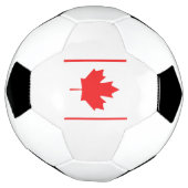 Canada Flag Emblem Voetbal (Gedraaid)