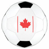 Canada Flag Emblem Voetbal (Voorkant)
