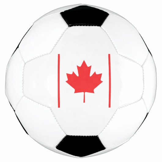 Canada Flag Emblem Voetbal (Voorkant)