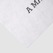 Canada Flag en Motto Tissuepapier (Detail)