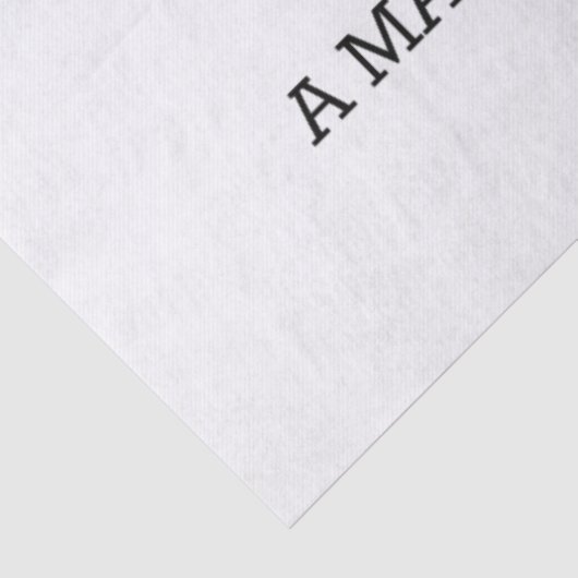 Canada Flag en Motto Tissuepapier (Detail)