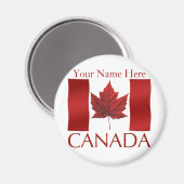 Canada Flag Fridge Magnet Canada Maple Leaf Magnet (Voorkant / Achterkant)