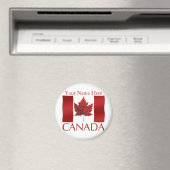 Canada Flag Fridge Magnet Canada Maple Leaf Magnet (Insitu (Vaatwasser))