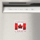Canada Flag Fridge Magnet Canada Maple Leaf Magnet (Insitu (Vaatwasser))
