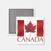 Canada Flag Fridge Magnet Canada Maple Leaf Magnet (Voorkant / Achterkant)