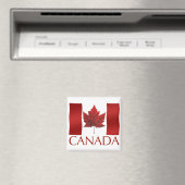 Canada Flag Fridge Magnet Canada Maple Leaf Magnet (Insitu (Vaatwasser))