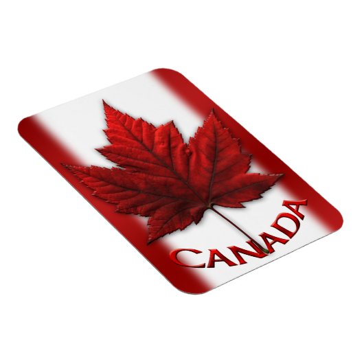 Canada Flag Fridge Magnet Canada Maple Leaf Magnet Magneet (Rechterzijde)