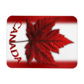 Canada Flag Fridge Magnet Canada Maple Leaf Magnet Magneet (Horizontaal)