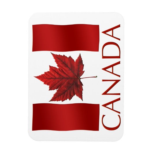 Canada Flag Fridge Magnet Canada Maple Leaf Magnet Magneet (Verticaal)