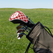 CANADA FLAG gepersonaliseerd monogram Golfheadcover (Insitu)