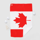 Canada Flag Golf Towel Golfhanddoek (Insitu)