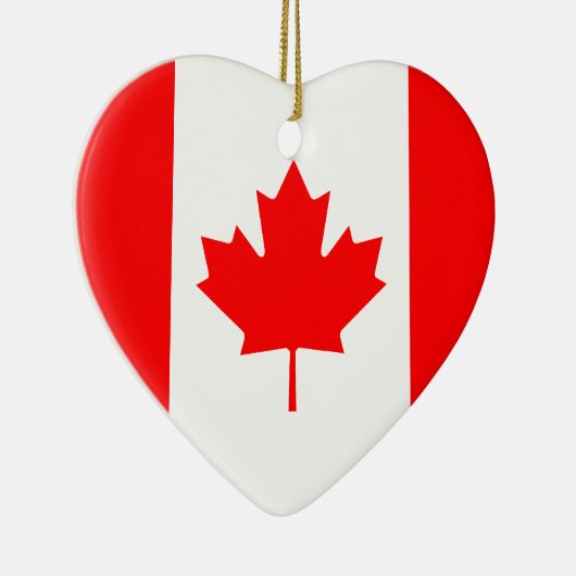 Canada Flag Heart Ornament (Rechts)