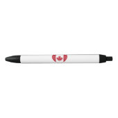 Canada Flag Heart Pen (Voorkant)