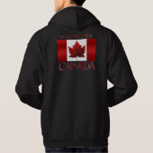 Canada Flag Jas Gepersonaliseerde Souvenir Hoodies (Achterkant)