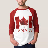 Canada Flag Jersey T-shirts Gifts Souvenir Shirten (Voorkant)