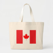 Canada Flag Jumbo Tas (Voorkant)