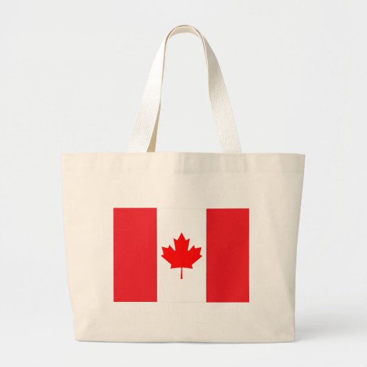 Canada Flag Jumbo Tas (Voorkant)