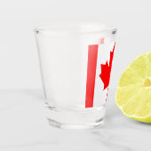 Canada Flag Keepomwille Souvenir Canadian Maple Le Shot Glas (Links)