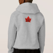 Canada Flag Kind Hoodie Shirt Canada Souvenir Top (Achterkant)