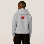 Canada Flag Kind Hoodie Shirt Canada Souvenir Top (Achterkant volledig)
