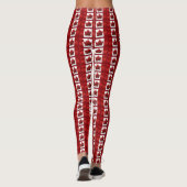 Canada Flag Leggings Classic Canada Souvenir Pants (Achterkant)