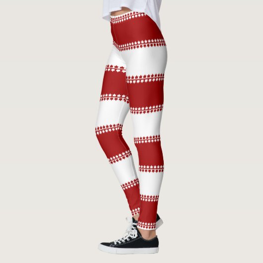 Canada Flag Leggings Classic Canada Souvenir Pants (Links)