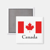 Canada Flag Magnet (Voorkant / Achterkant)