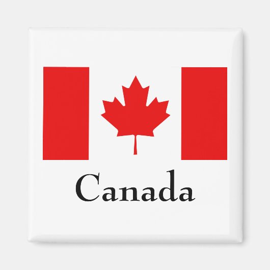 Canada Flag Magnet (Voorkant)