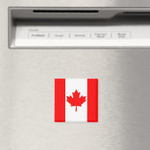 Canada Flag Magnet (Insitu (Vaatwasser))