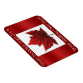 Canada Flag Magnet Canada Personalized Magnet Magneet (Rechterzijde)