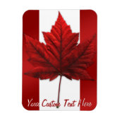 Canada Flag Magnet Canada Personalized Magnet Magneet (Verticaal)