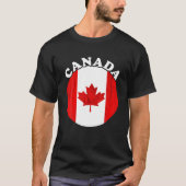 Canada Flag Maple Leaf Canadian Pride Canada Canad T-shirt (Voorkant)