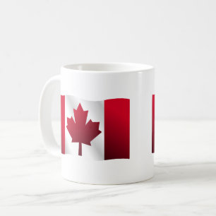 Canada Flag Maple Leaf Koffiemok